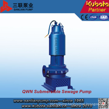 Qwn Type Cutting System Submersble Sewage Pump